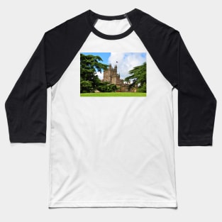 Highclere Castle Downton Abbey Hampshire England Baseball T-Shirt